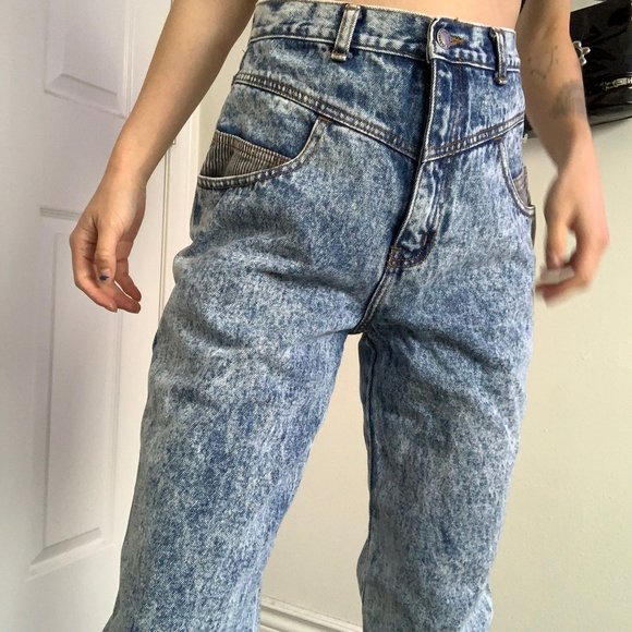 jordache acid wash jeans